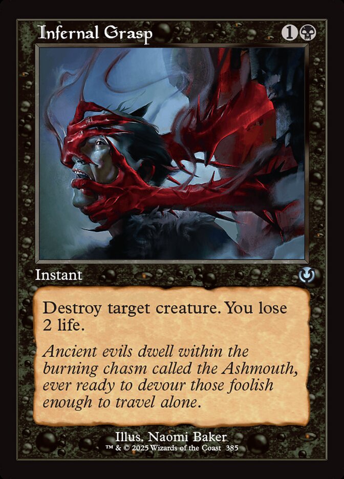 Infernal Grasp 385 (Innistrad Remastered)  - Retro | Good Games Modbury