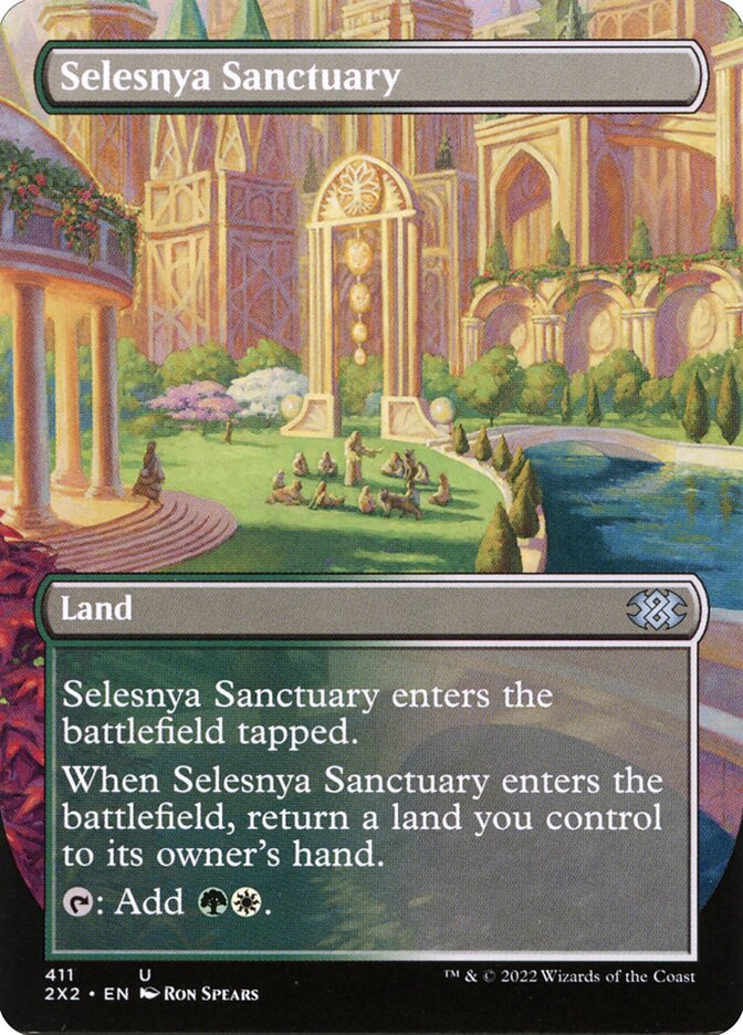 Selesnya Sanctuary 411/331 (Double Masters 2022)  - Foil | Good Games Modbury