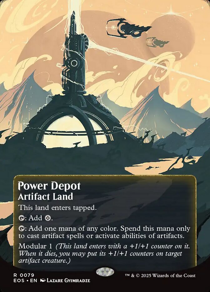 Power Depot 79/45 (Edge of Eternities: Stellar Sights)  - Borderless | Good Games Modbury