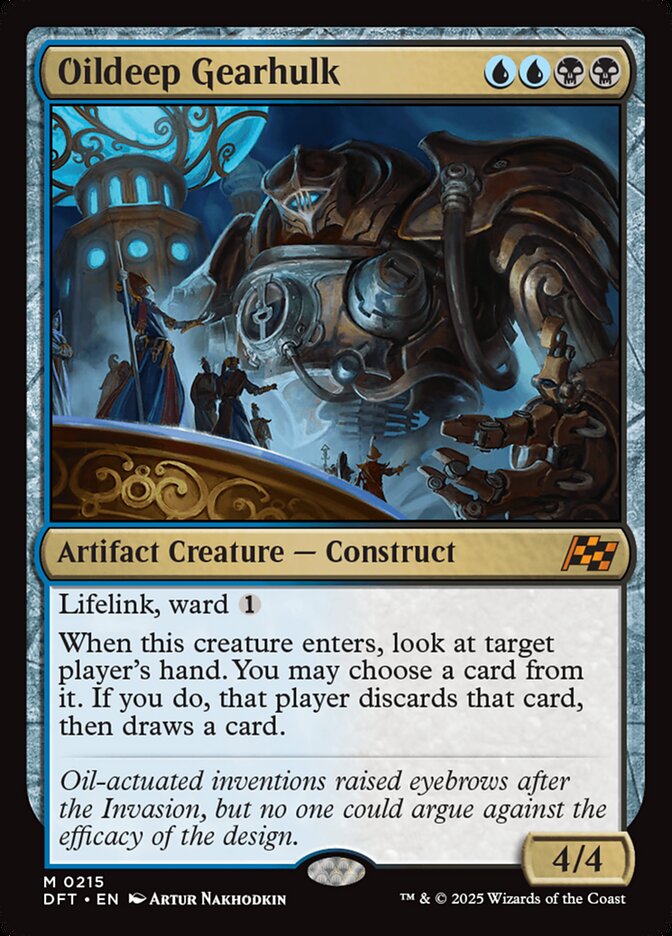 Oildeep Gearhulk 215/291 (Aetherdrift)  - Foil | Good Games Modbury