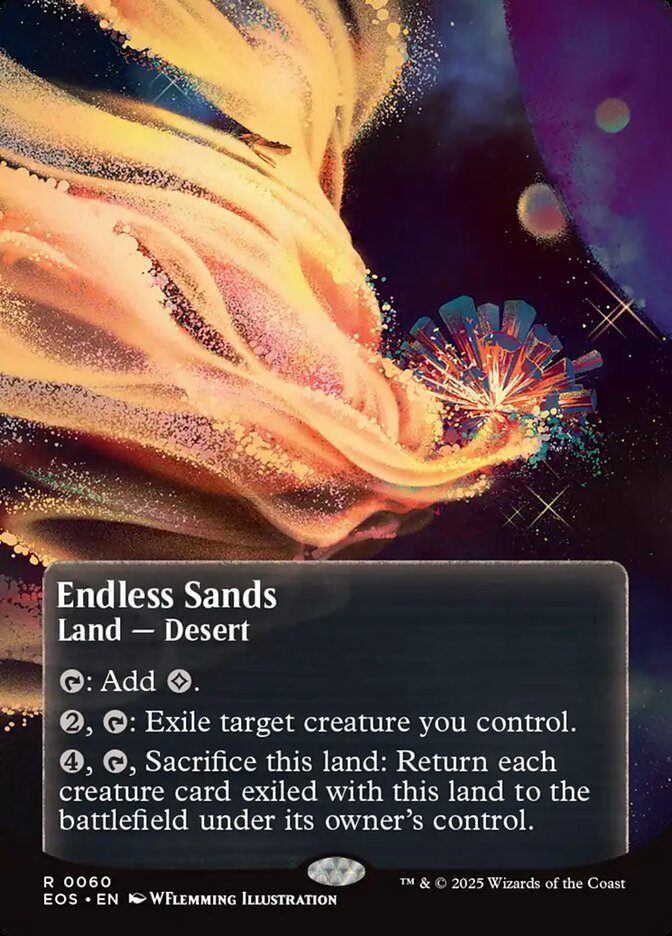 Endless Sands 60/45 (Edge of Eternities: Stellar Sights)  - Borderless | Good Games Modbury