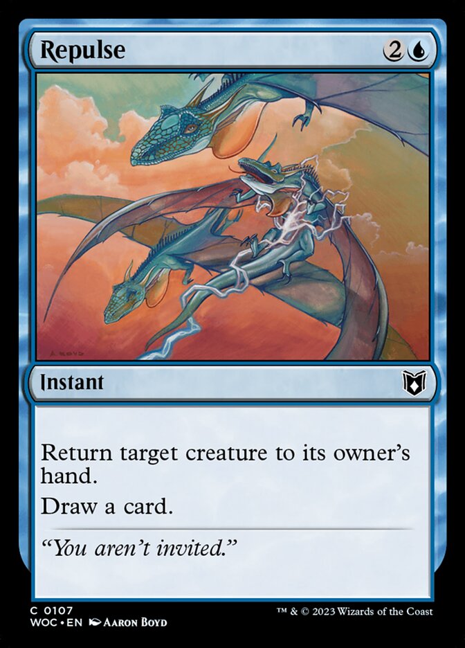 Repulse 107/173 (Commander: Wilds of Eldraine)  | Good Games Modbury