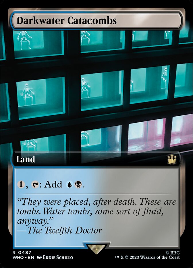 Darkwater Catacombs 487/331 (Universes Beyond: Doctor Who)  - Extended Art | Good Games Modbury