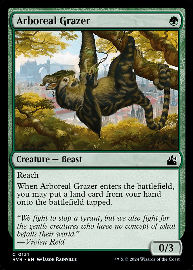 Arboreal Grazer 131/291 (Ravnica Remastered)  - Foil | Good Games Modbury