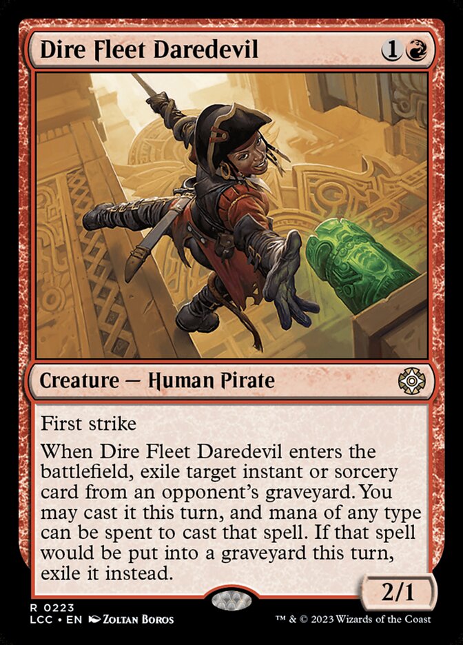 Dire Fleet Daredevil 223/370 (Commander: The Lost Caverns of Ixalan)  | Good Games Modbury