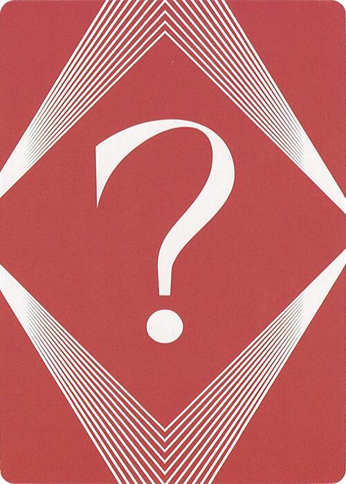 Question Mark Insert Card  (Secret Lair Countdown Kit)  | Good Games Modbury