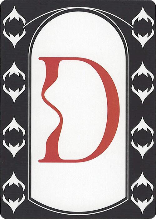 Letter Card D  (Secret Lair Countdown Kit)  | Good Games Modbury