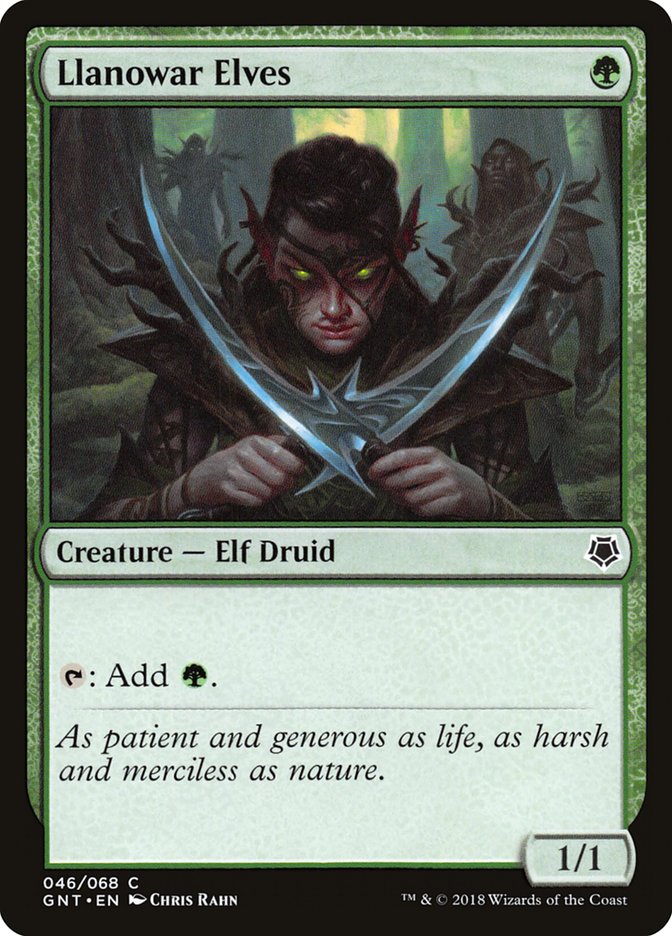Llanowar Elves 46/68 (Magic Game Night)  | Good Games Modbury