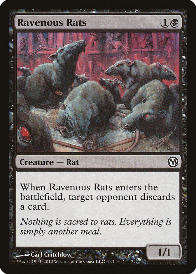 Ravenous Rats 31 (Duels of the Planeswalkers)  | Good Games Modbury