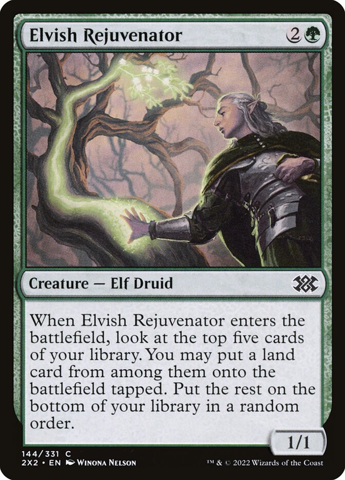 Elvish Rejuvenator 144/331 (Double Masters 2022)  | Good Games Modbury