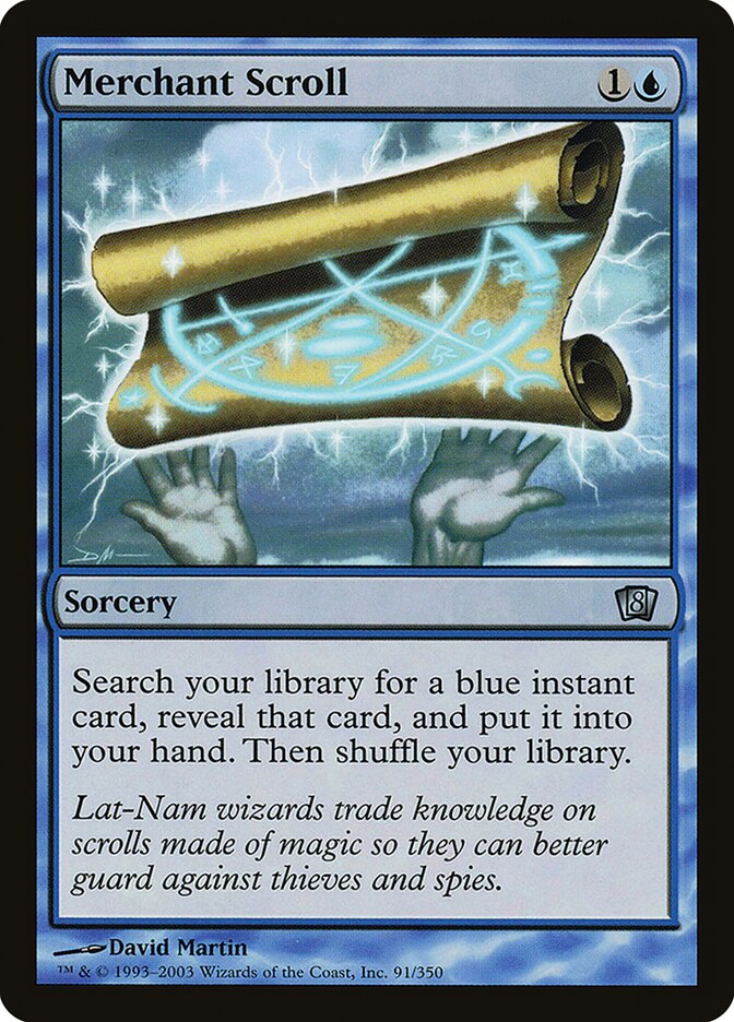 Merchant Scroll 91★/350 (8th Edition)  - Foil | Good Games Modbury