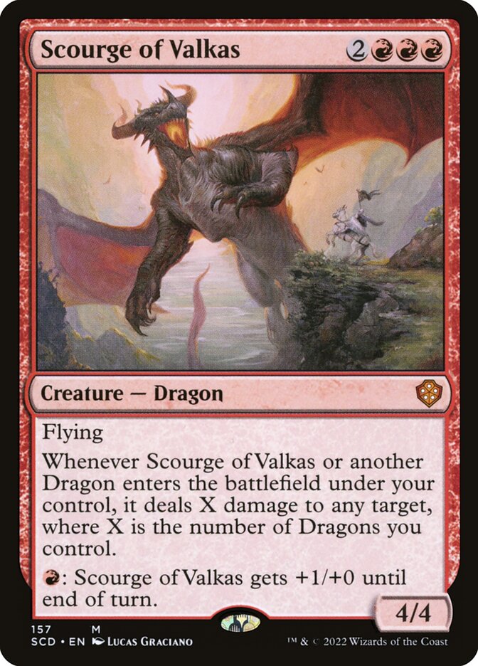 Scourge of Valkas 157/352 (Starter Commander Decks)  | Good Games Modbury