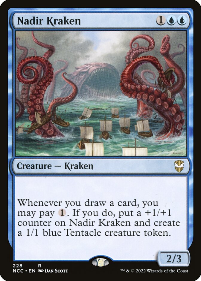 Nadir Kraken 228 (Commander: Streets of New Capenna)  | Good Games Modbury