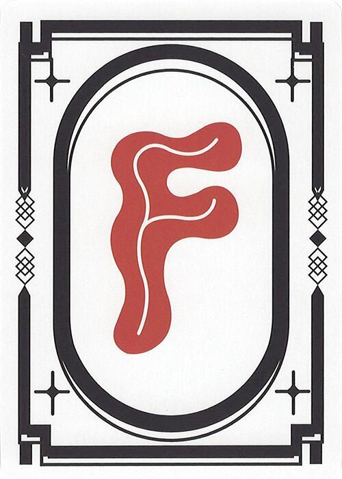 Letter Card F  (Secret Lair Countdown Kit)  | Good Games Modbury