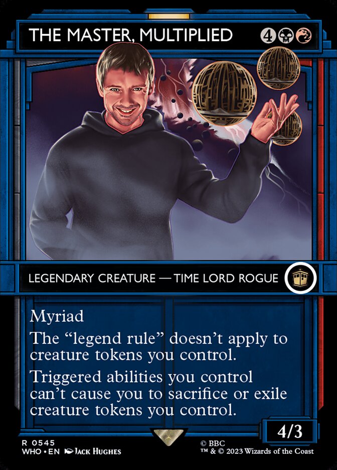 The Master, Multiplied 545/331 (Universes Beyond: Doctor Who)  - Showcase Foil | Good Games Modbury