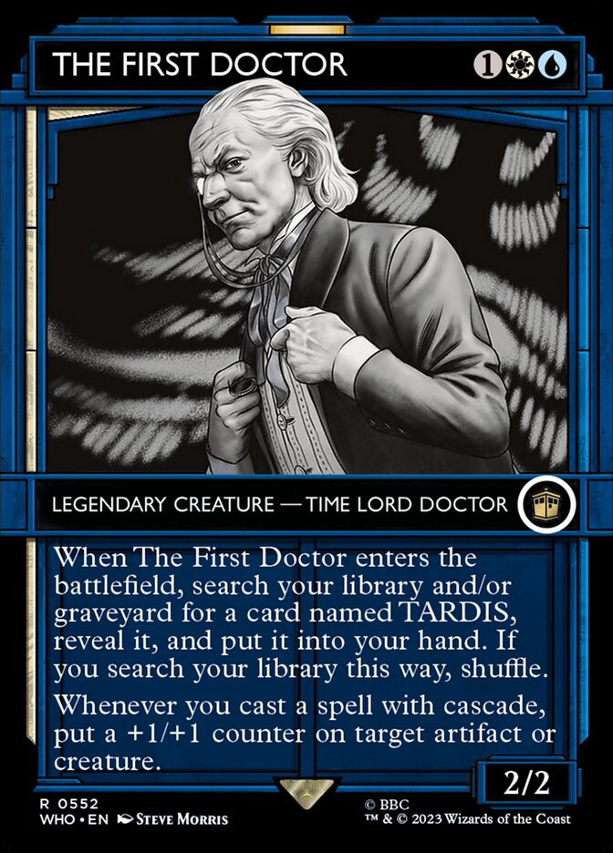 The First Doctor 552 (Universes Beyond: Doctor Who)  - Showcase | Good Games Modbury