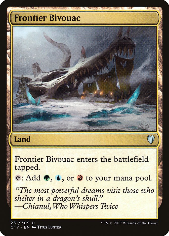 Frontier Bivouac 251/309 (Commander 2017)  | Good Games Modbury