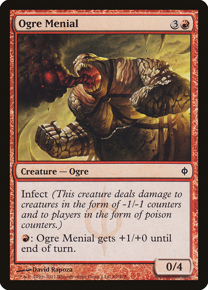 Ogre Menial 89/175 (New Phyrexia)  - Foil | Good Games Modbury