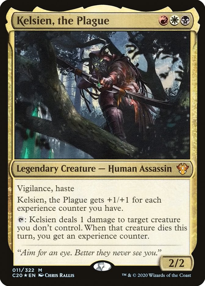 Kelsien, the Plague 11/322 (Commander 2020)  - Foil | Good Games Modbury