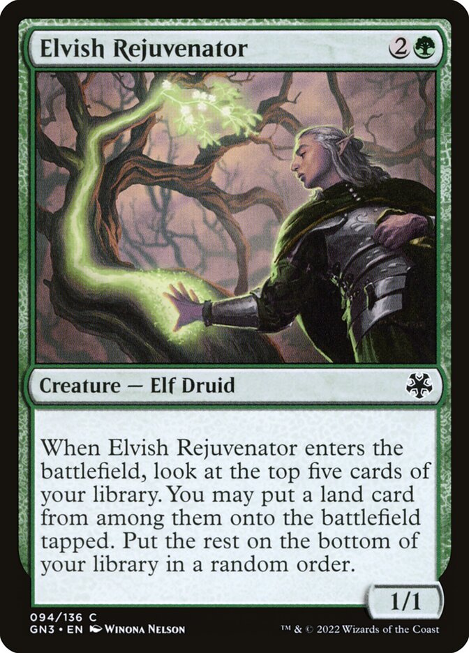 Elvish Rejuvenator 94/135 (Magic Game Night: Free-For-All)  | Good Games Modbury