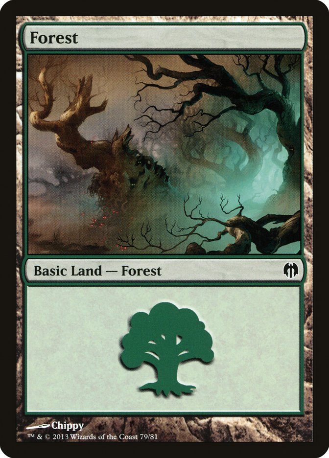 Forest 79/81 (Duel Decks: Heroes vs. Monsters)  | Good Games Modbury