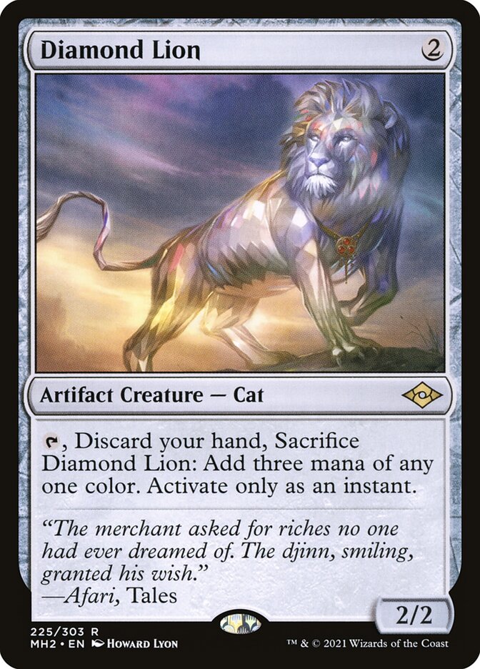 Diamond Lion 225 (Modern Horizons 2)  | Good Games Modbury