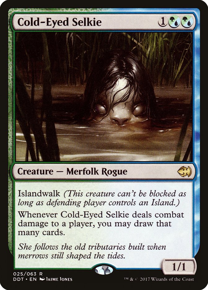 Cold-Eyed Selkie 25/63 (Duel Decks: Merfolk vs. Goblins)  | Good Games Modbury
