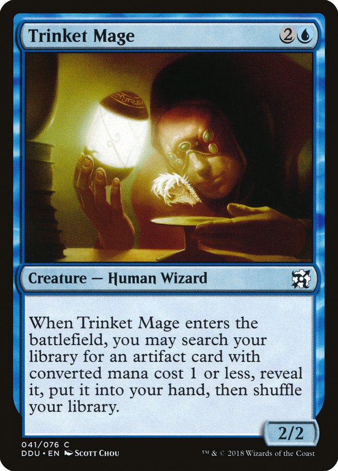 Trinket Mage 41/76 (Duel Decks: Elves vs. Inventors)  | Good Games Modbury