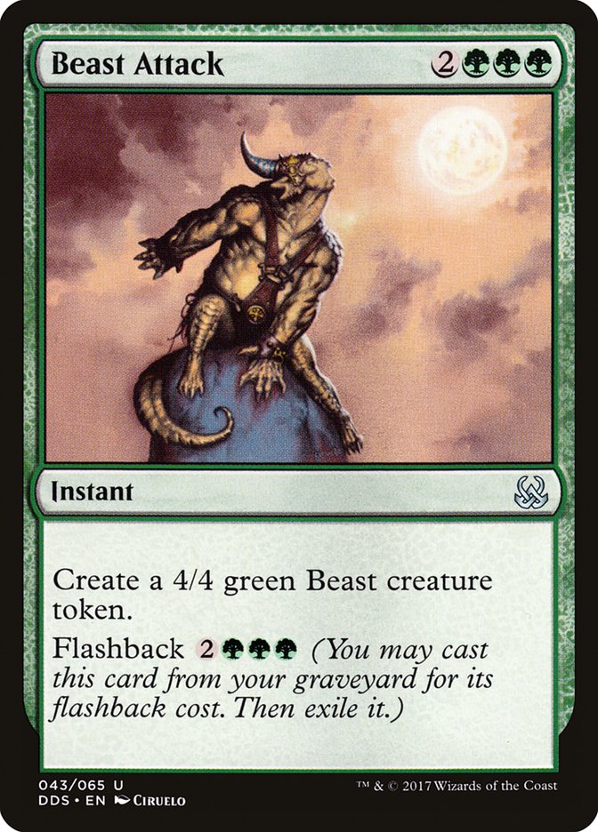Beast Attack 43/65 (Duel Decks: Mind vs. Might)  | Good Games Modbury