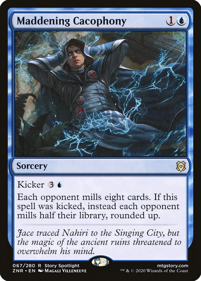 Maddening Cacophony 67 (Zendikar Rising)  - Foil | Good Games Modbury