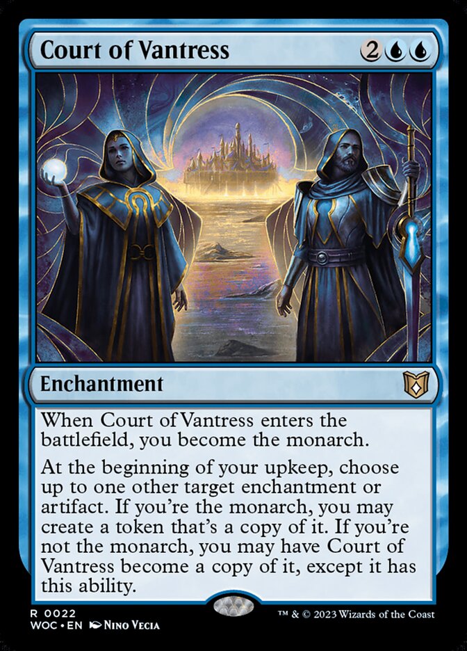 Court of Vantress 22 (Commander: Wilds of Eldraine)  - Foil | Good Games Modbury