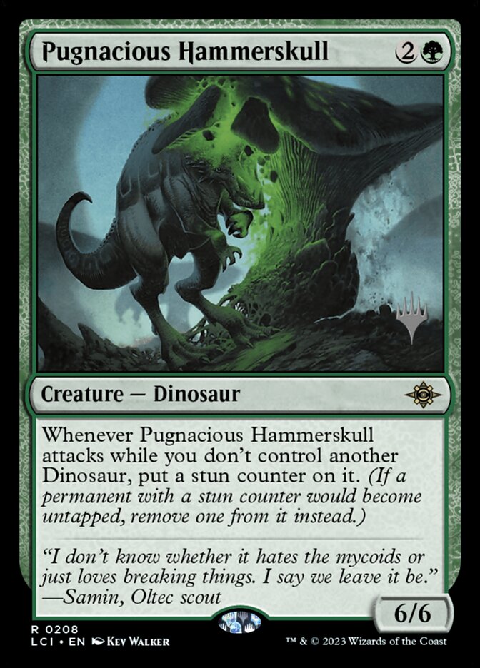 Pugnacious Hammerskull 208p/138 (Promo Pack: The Lost Caverns of Ixalan)  - Foil | Good Games Modbury
