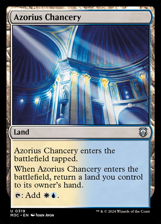 Azorius Chancery 319/411 (Commander: Modern Horizons 3)  | Good Games Modbury