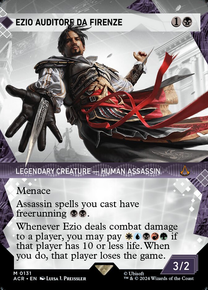 Ezio Auditore da Firenze 131/110 (Universes Beyond: Assassin's Creed)  - Showcase Foil | Good Games Modbury