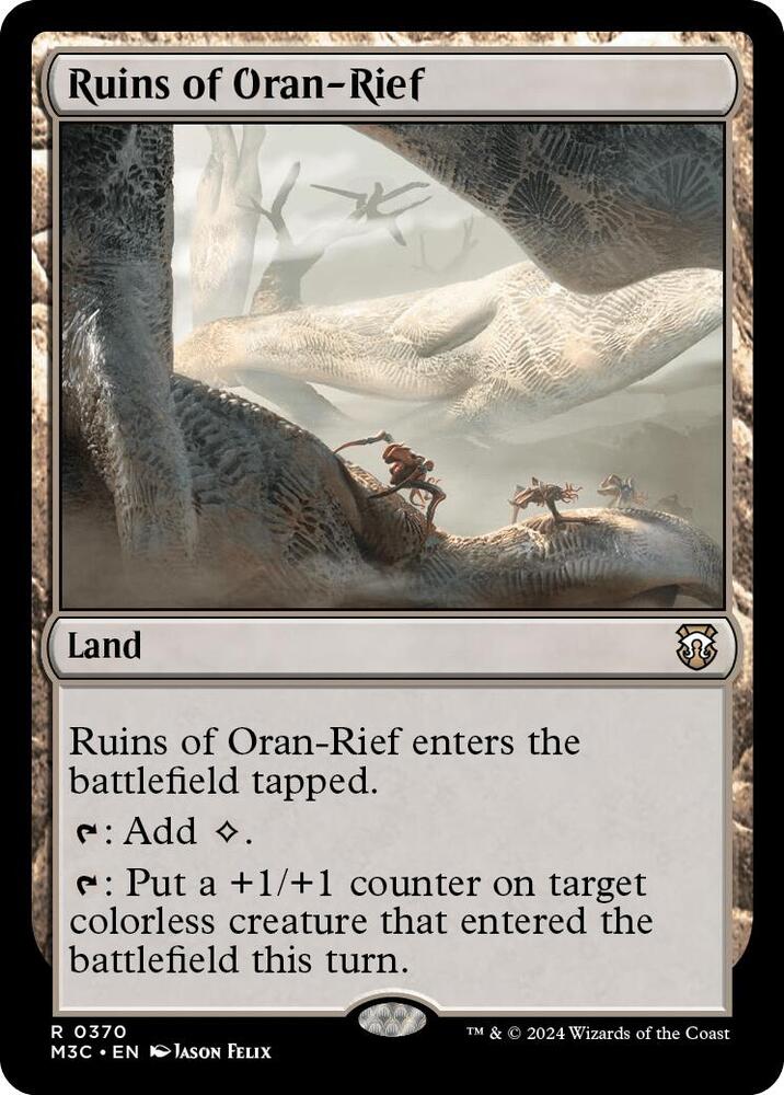 Ruins of Oran-Rief 370/411 (Commander: Modern Horizons 3)  - Ripple Foil | Good Games Modbury