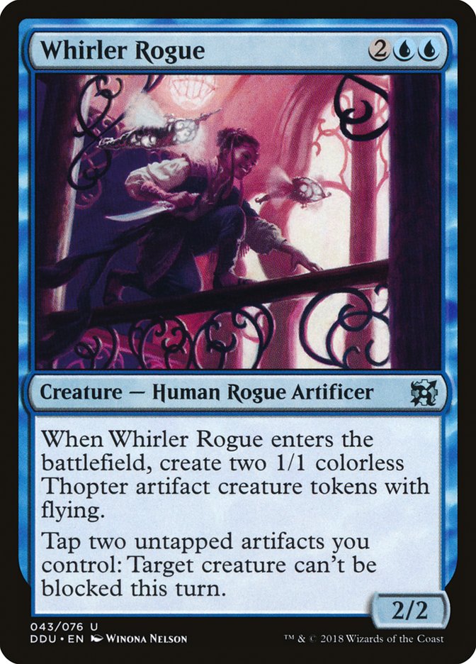 Whirler Rogue 43/76 (Duel Decks: Elves vs. Inventors)  | Good Games Modbury