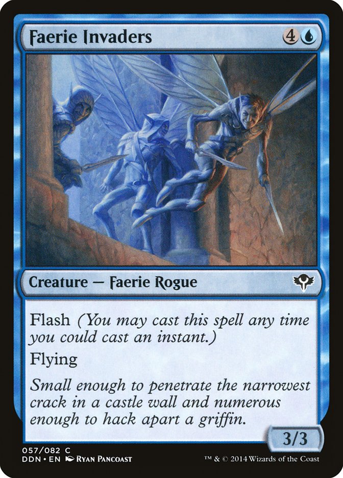 Faerie Invaders 57/82 (Duel Decks: Speed vs. Cunning)  | Good Games Modbury