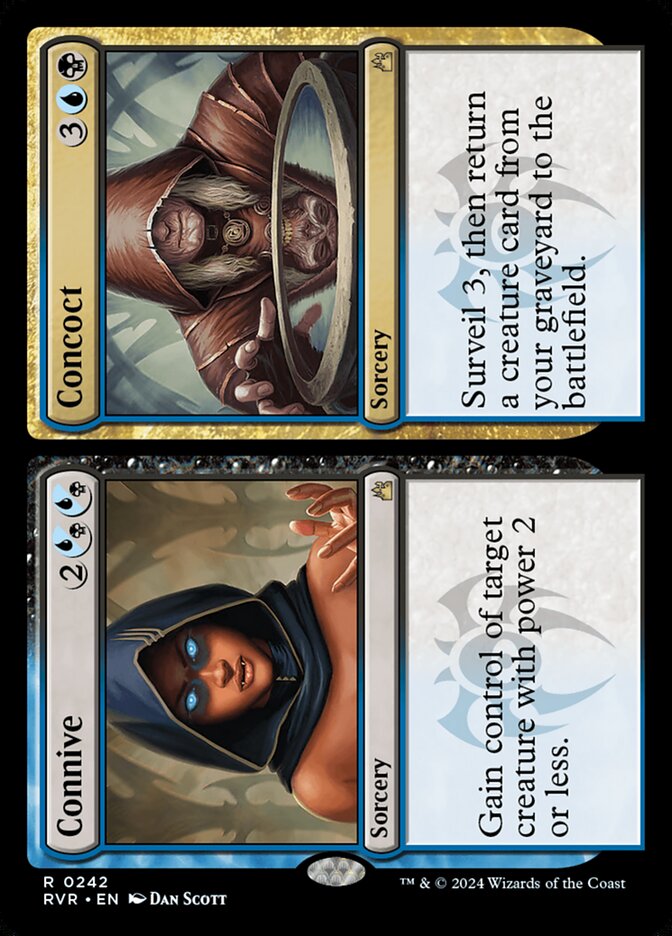 Connive // Concoct 242/291 (Ravnica Remastered)  - Foil | Good Games Modbury