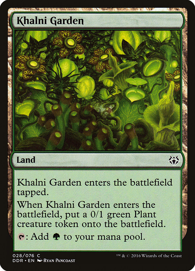Khalni Garden 28/76 (Duel Decks: Nissa vs. Ob Nixilis)  | Good Games Modbury