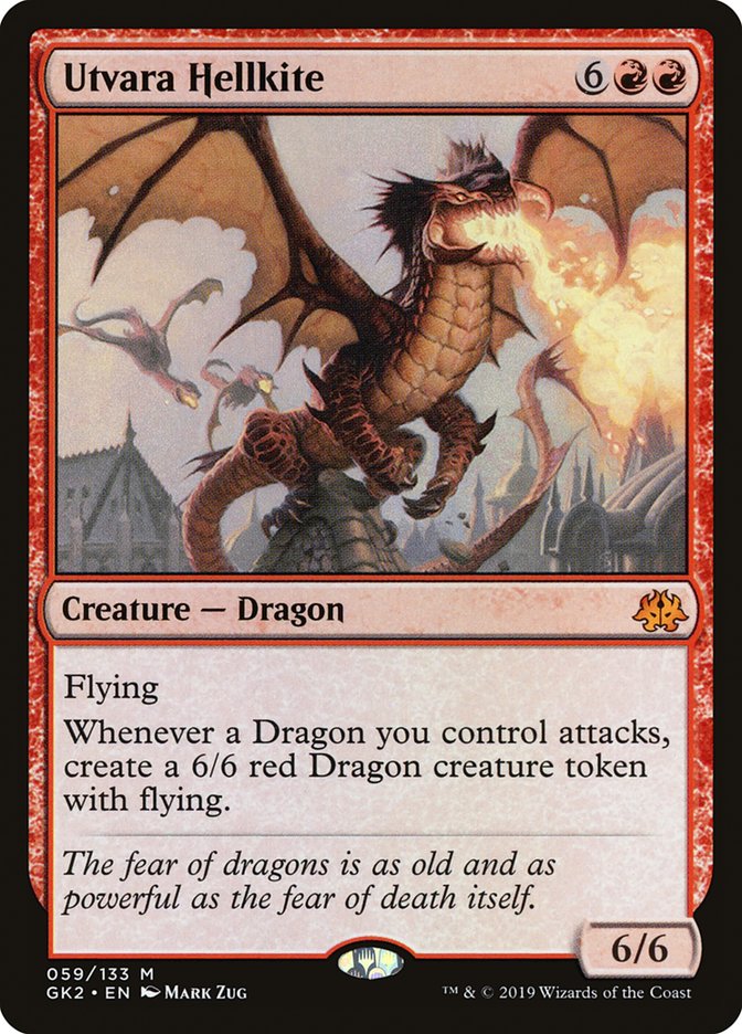 Utvara Hellkite 59 (Ravnica Allegiance: Guild Kits)  | Good Games Modbury