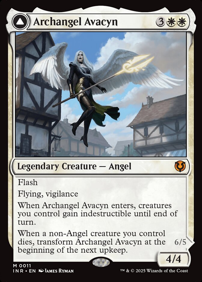 Archangel Avacyn // Avacyn, the Purifier 11/287 (Innistrad Remastered)  | Good Games Modbury