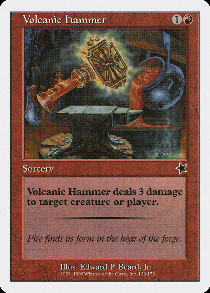 Volcanic Hammer 123/173 (Starter 1999)  | Good Games Modbury