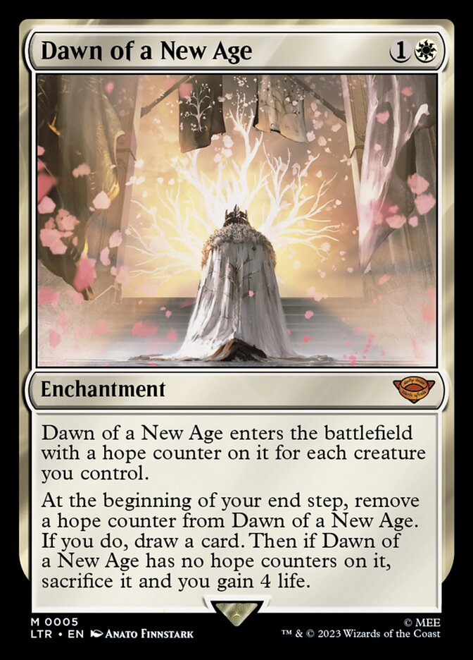 Dawn of a New Age 5/281 (Universes Beyond: The Lord of the Rings: Tales of Middle-earth)  | Good Games Modbury