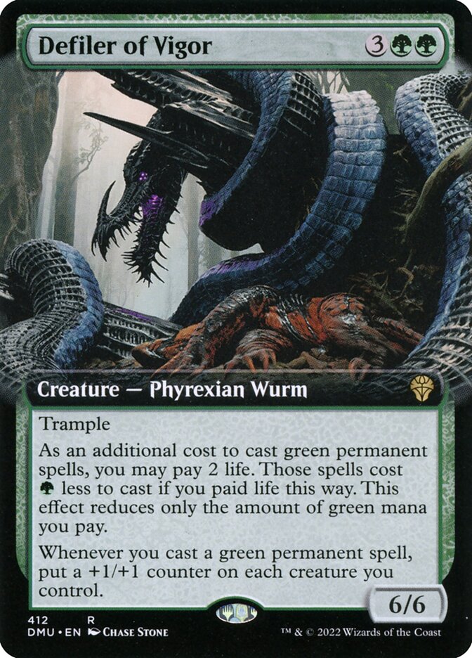 Defiler of Vigor 412 (Dominaria United)  | Good Games Modbury