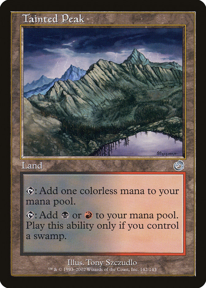 Tainted Peak 142/143 (Torment)  - Foil | Good Games Modbury