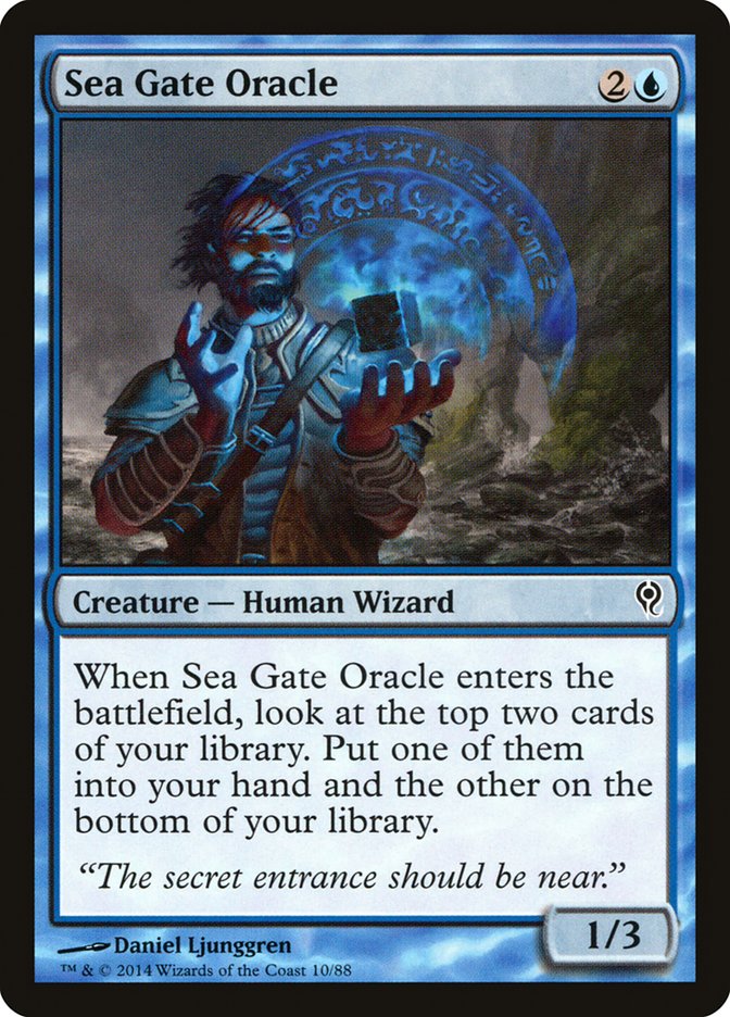 Sea Gate Oracle 10/88 (Duel Decks: Jace vs. Vraska)  | Good Games Modbury