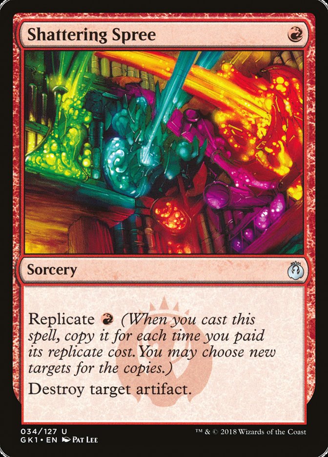 Shattering Spree 34/127 (Guilds of Ravnica: Guild Kits)  | Good Games Modbury