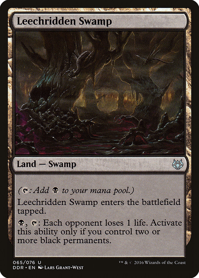 Leechridden Swamp 65/76 (Duel Decks: Nissa vs. Ob Nixilis)  | Good Games Modbury