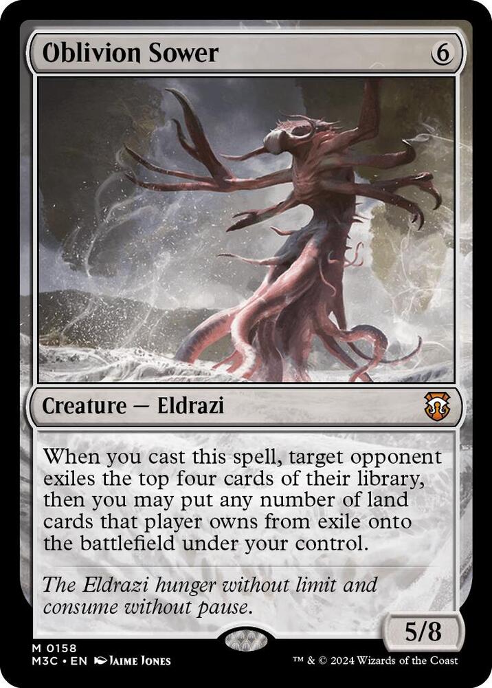 Oblivion Sower 158/411 (Commander: Modern Horizons 3)  - Ripple Foil | Good Games Modbury