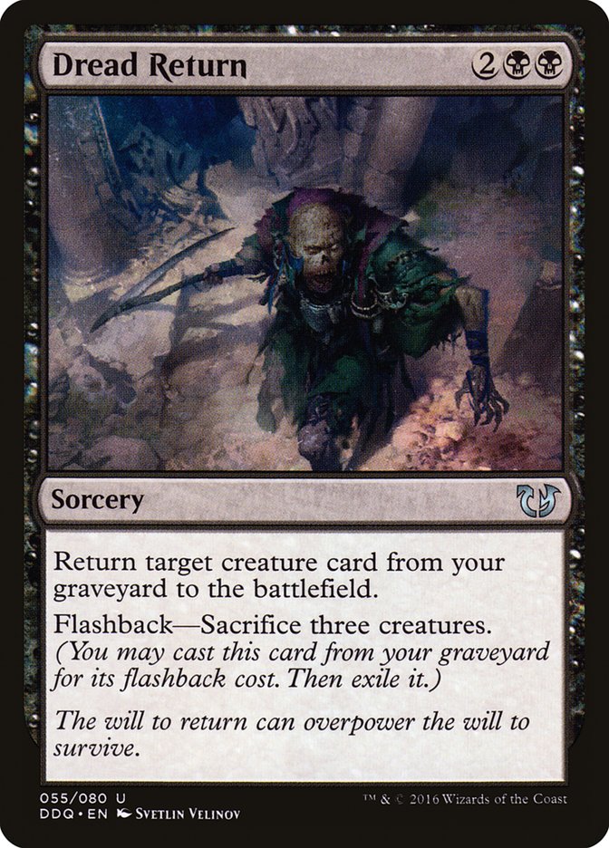 Dread Return 55/80 (Duel Decks: Blessed vs. Cursed)  | Good Games Modbury